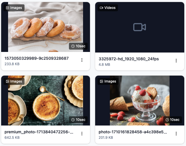 2. Upload Media