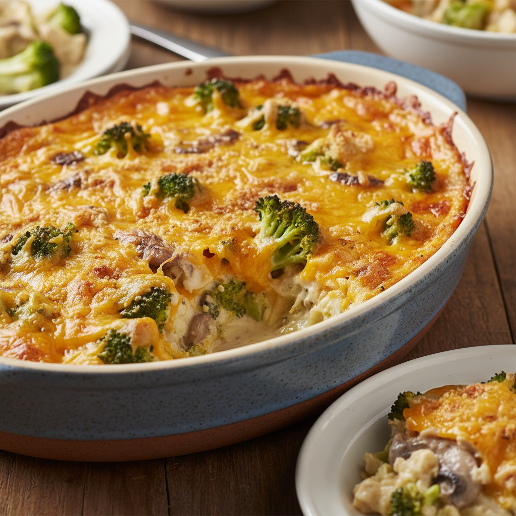 Broccoli Cheddar Casserole
