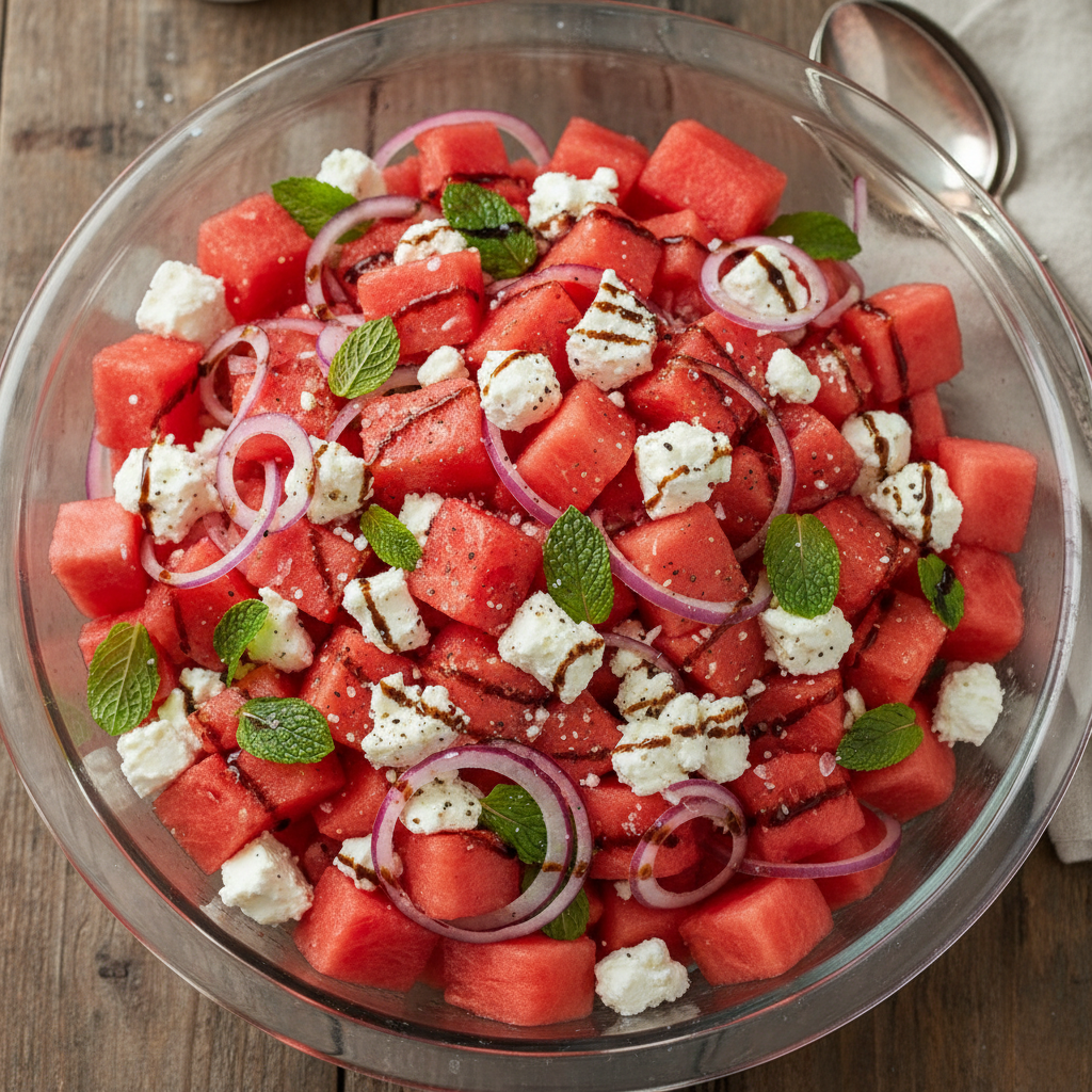 Watermelon Feta Salad