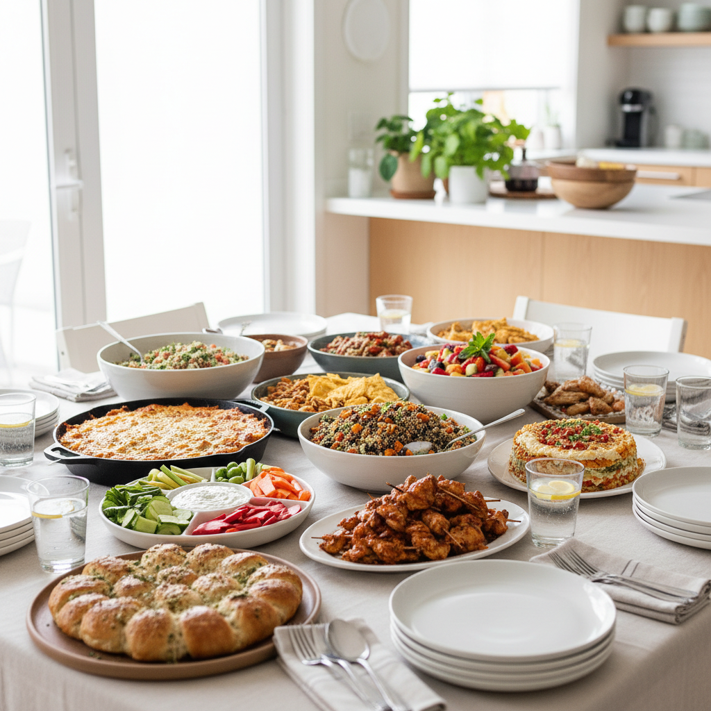 Potluck Recipes for 20 People