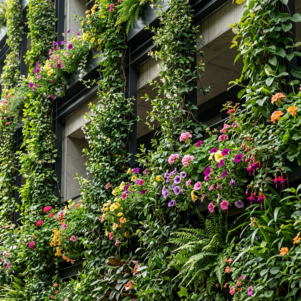 Detalhes de arquitetura com materiais nobres e design sofisticado.