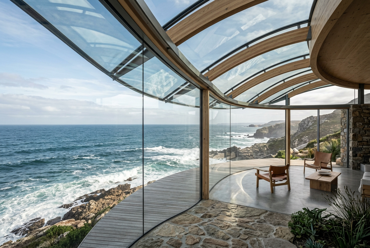 Arquitetura das Marés: 7 Estratégias para Edificações Costeiras Resilientes e Sustentáveis - perspectiva