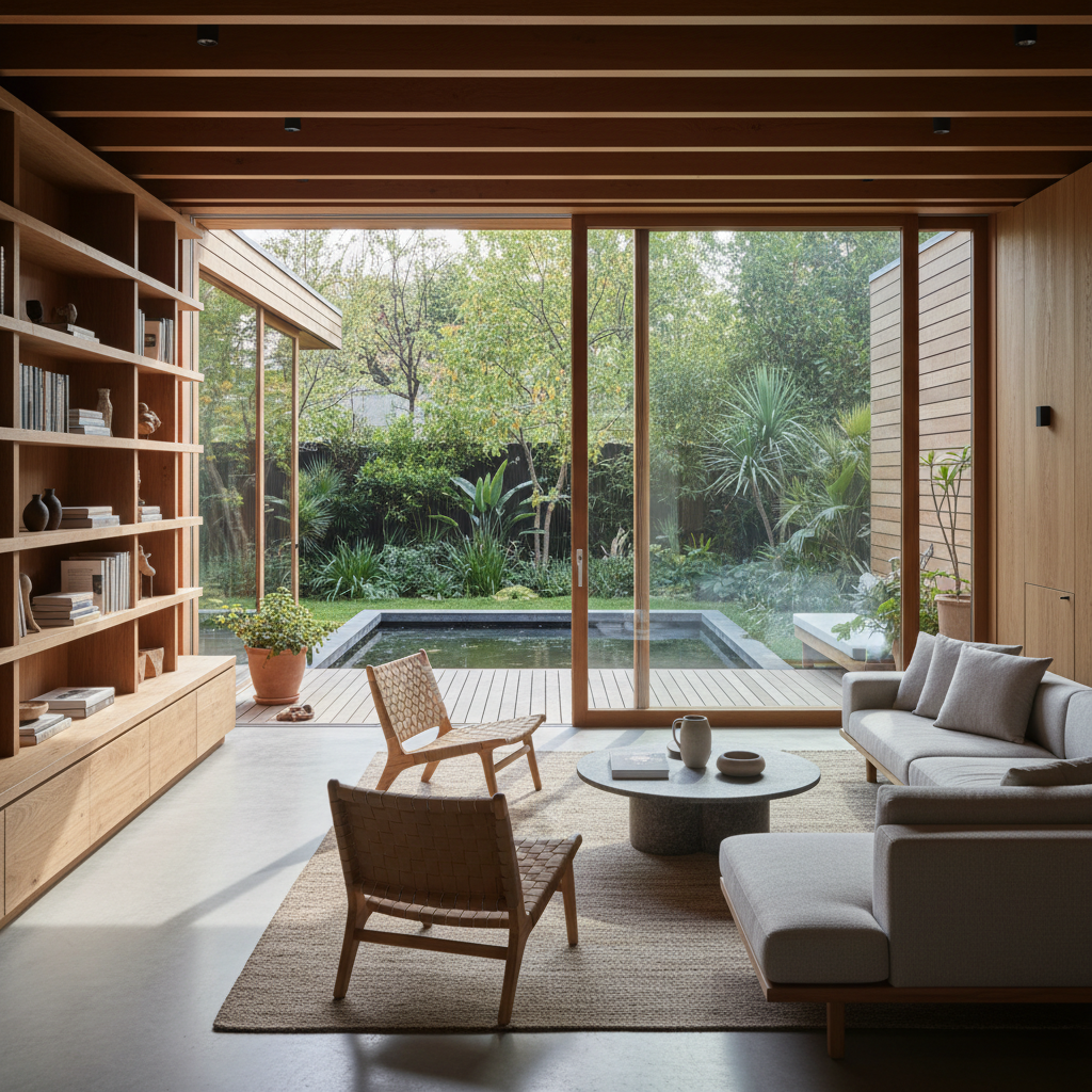 Residência modular contemporânea com paisagismo integrado e design exclusivo