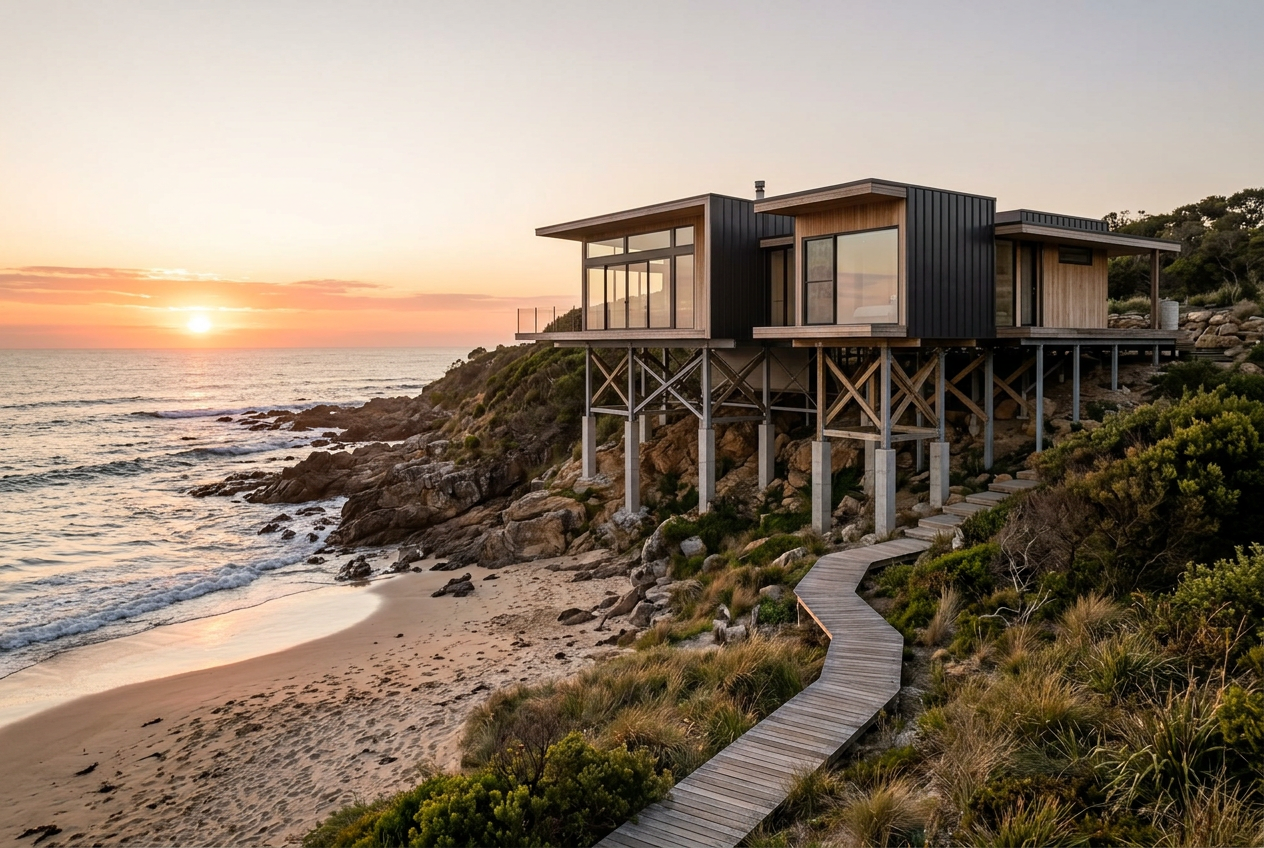 Arquitetura das Marés: 7 Estratégias para Edificações Costeiras Resilientes e Sustentáveis - contexto