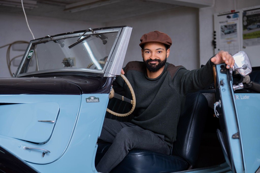 Roche Luder Oldtimer Enthusiast Uster Zürichsee mit Citroën Traction Avant