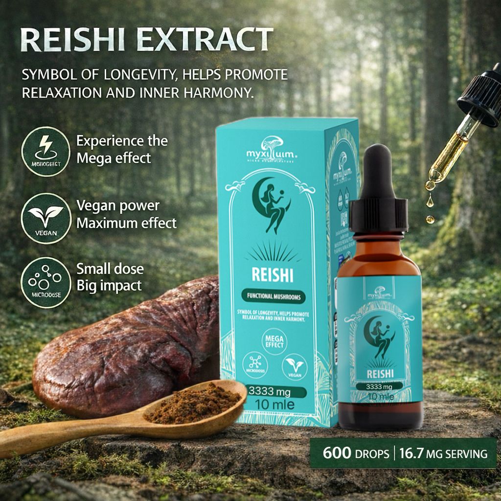 Reishi Mushroom Extract 10ml