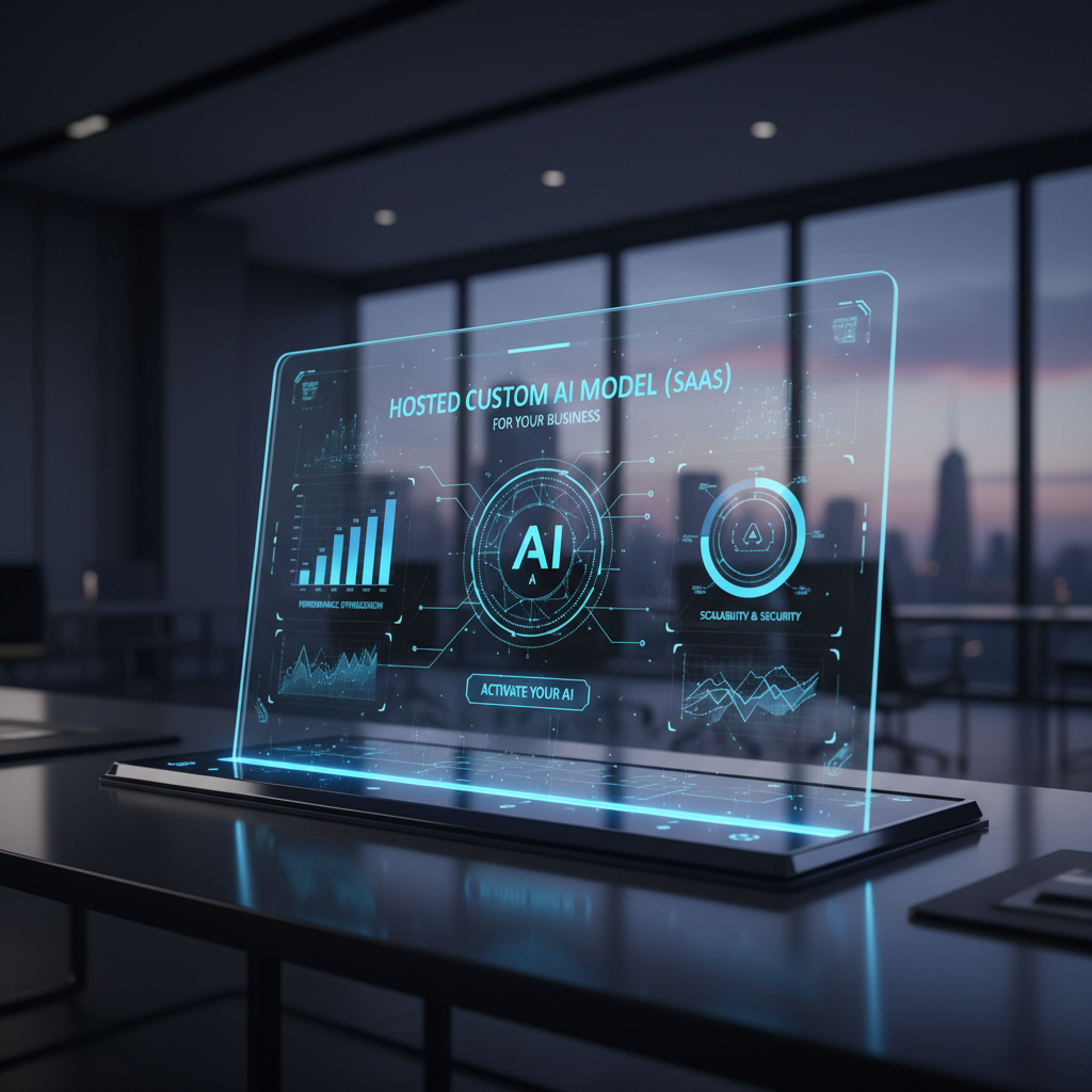 Hosted Custom AI Model (SaaS) for Your Business