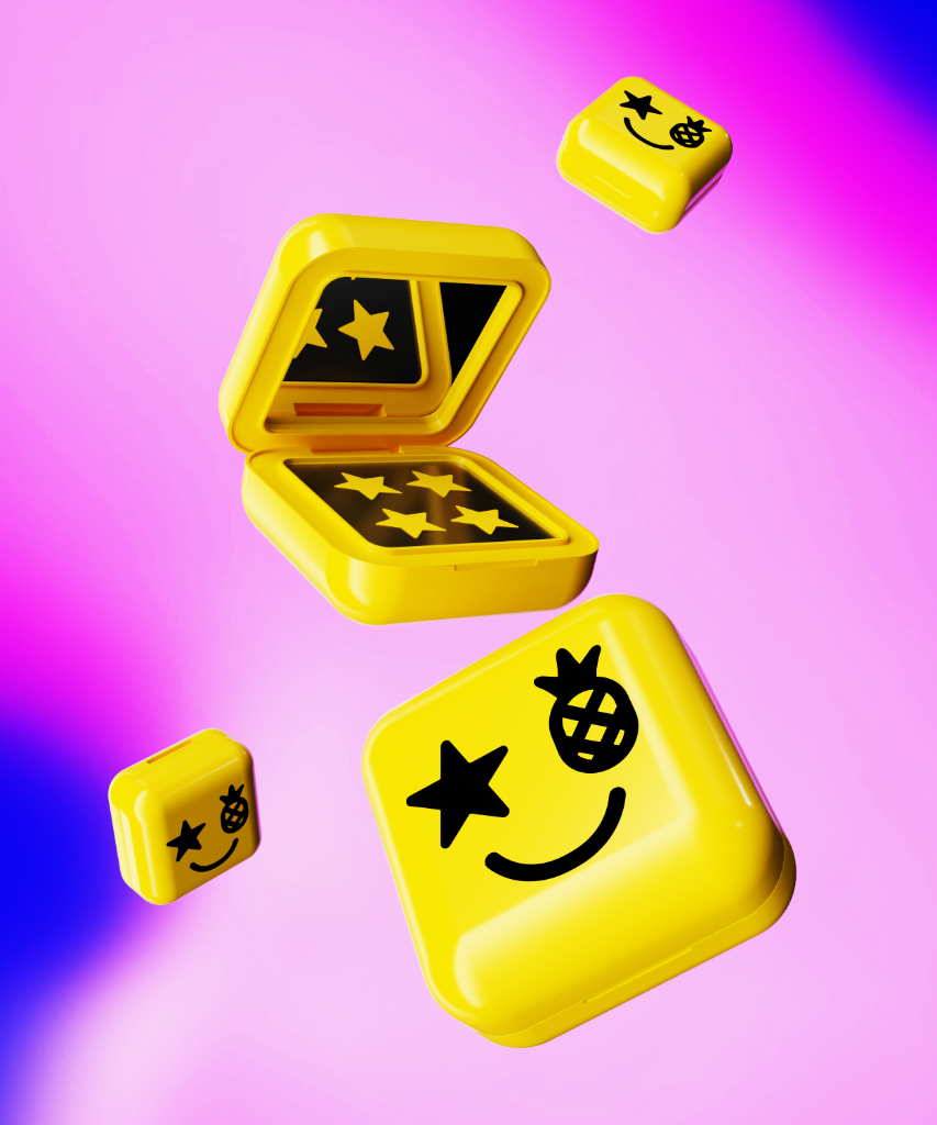 Pop com Espelho - 32 Estrelas Antiacne