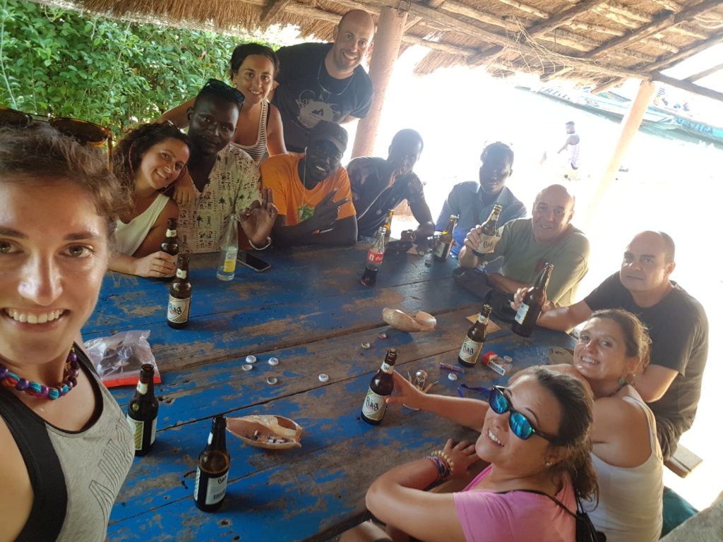 Compartiendo momentos con el grupo