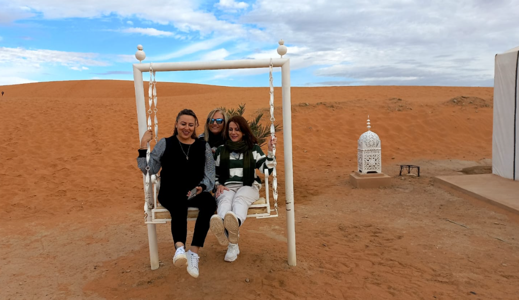 Mujeres en el desierto