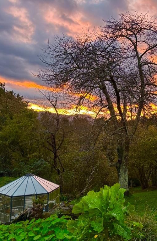 Atardecer en Asturias
