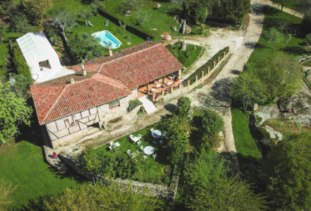 Centro de retiro - vista aérea