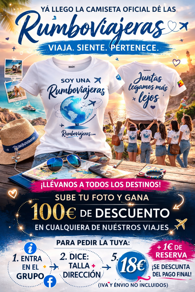 Camiseta oficial Rumboviajeras