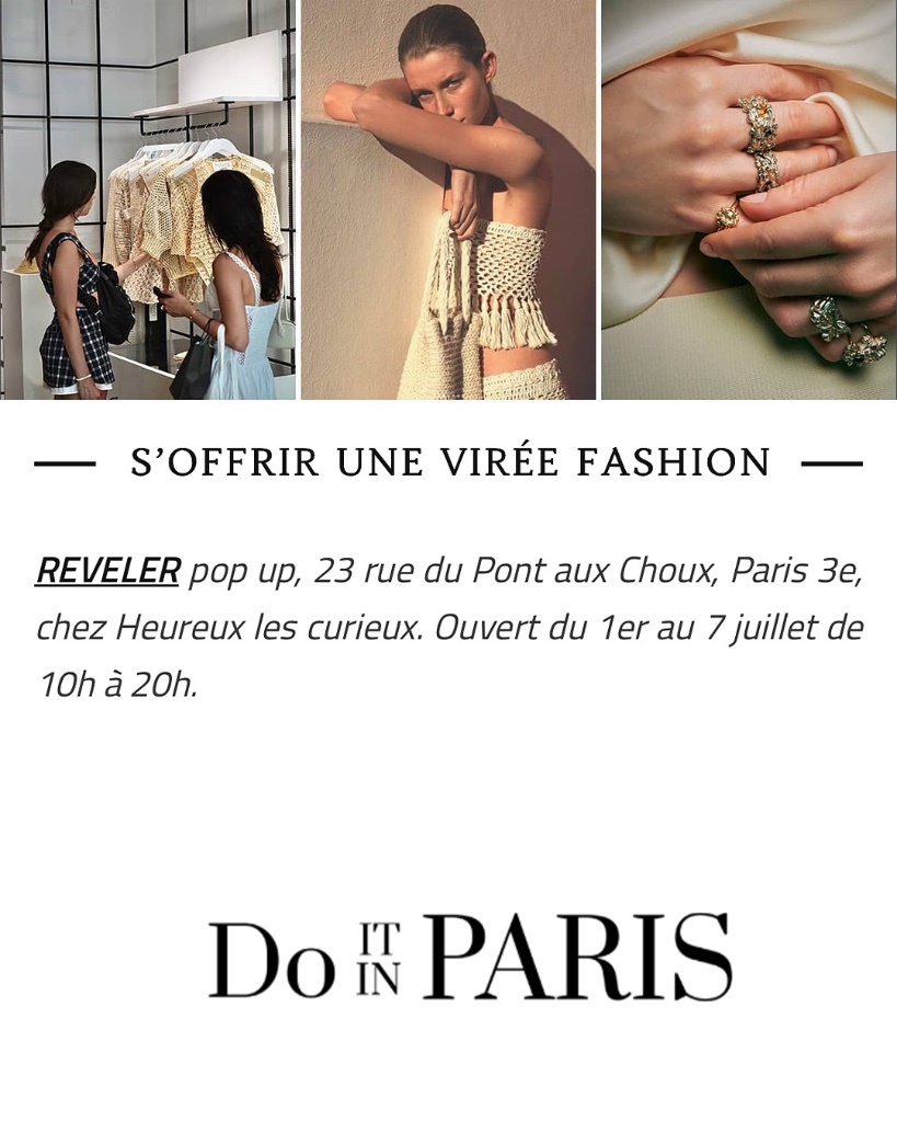 REVELER DANS DO IT IN PARIS