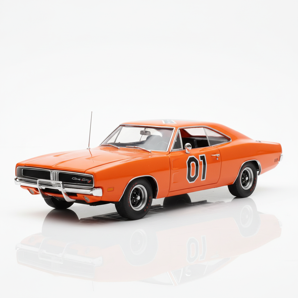 Ertl Dukes of Hazzard General Lee Dodge Charger 1998