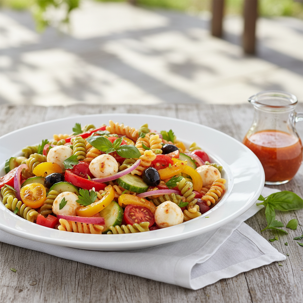 Pasta Salad with Italian Dressing