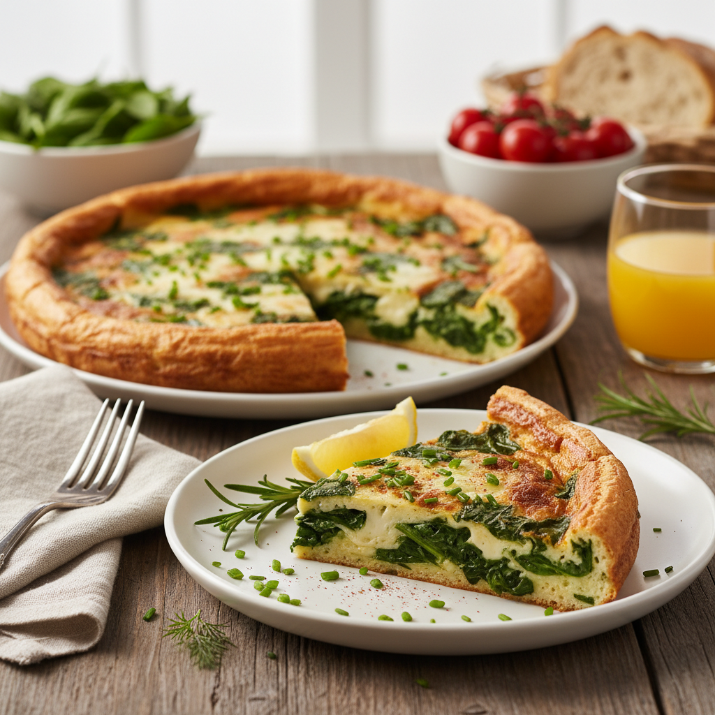 Savory Spinach Frittata