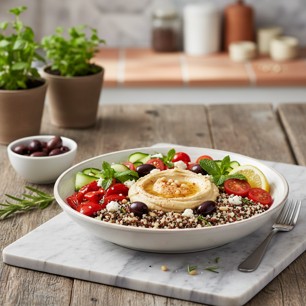 Mediterranean Quinoa Bowl