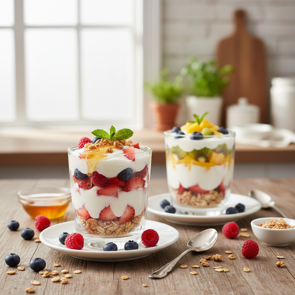 Yogurt and Fruit Parfaits