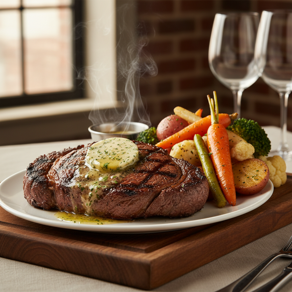 Steak with Garlic Butter