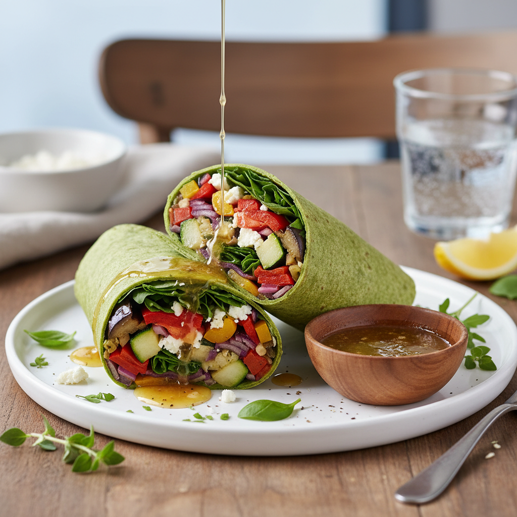 Italian Veggie Wraps