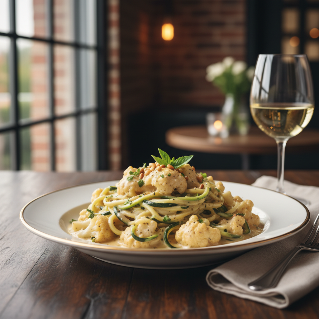 Simple Cauliflower Alfredo