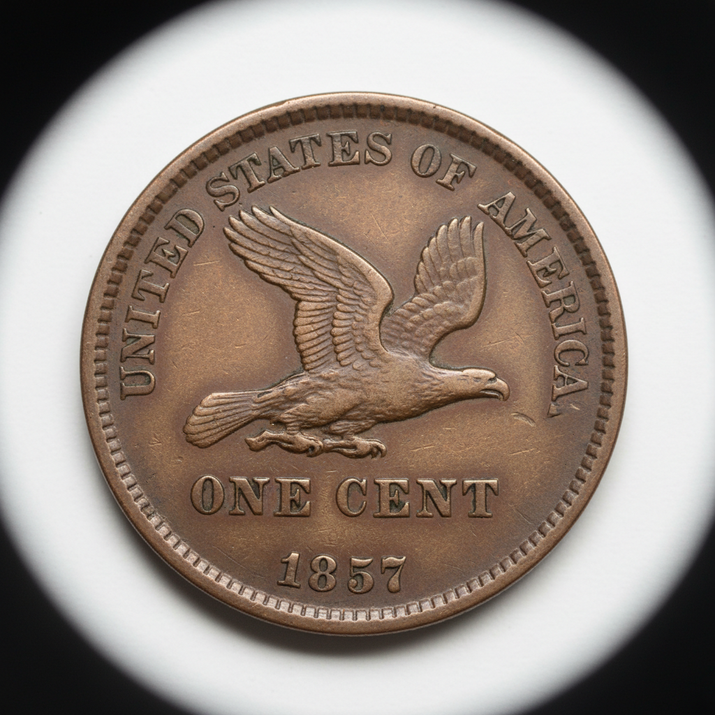 1857 Flying Eagle Cent