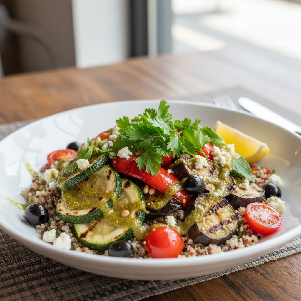 Mediterranean Quinoa Bowl
