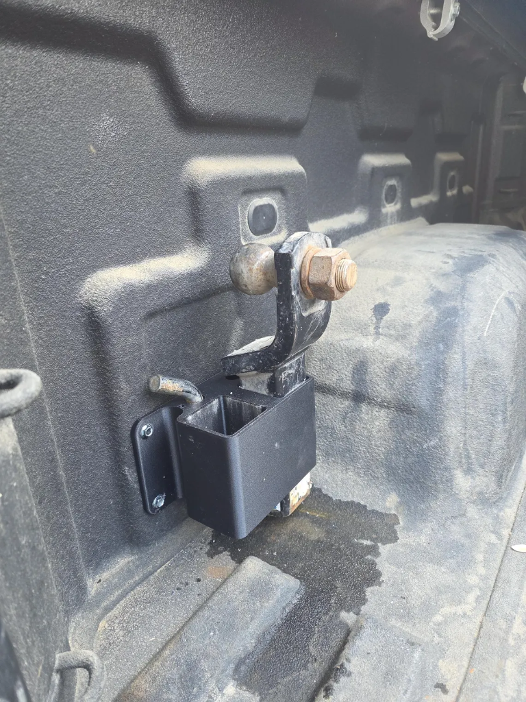 Truck Box Hitch Storage — Double (2 Hitches) — view 4