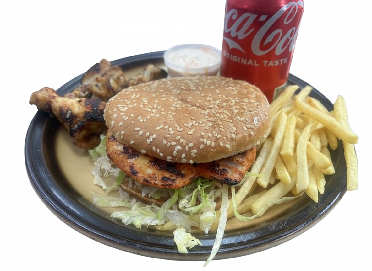 Peri Peri Box Burger Meal