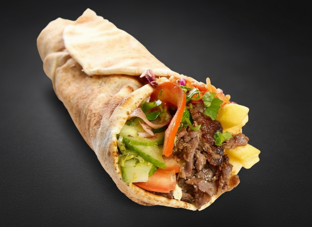 Chicken Doner Kebab Wrap