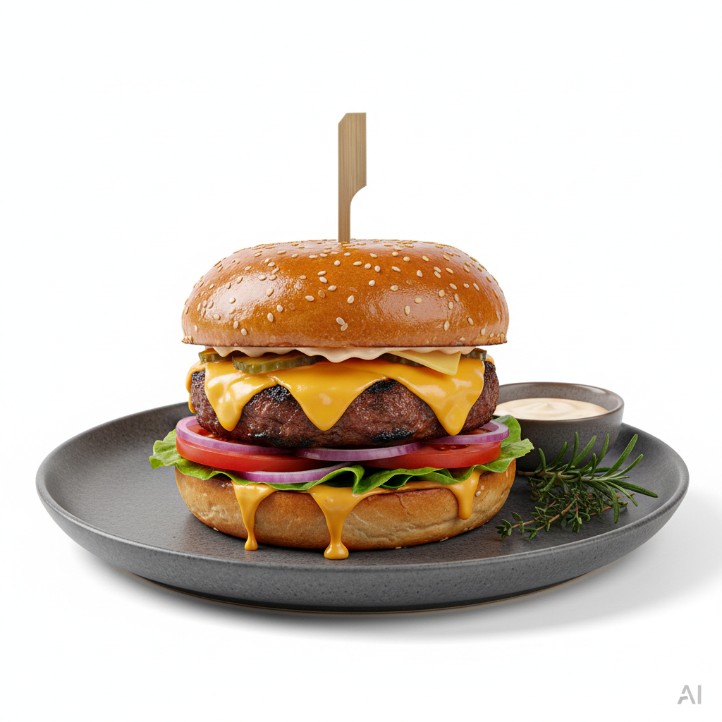 Half Pounder Burger with Cheese