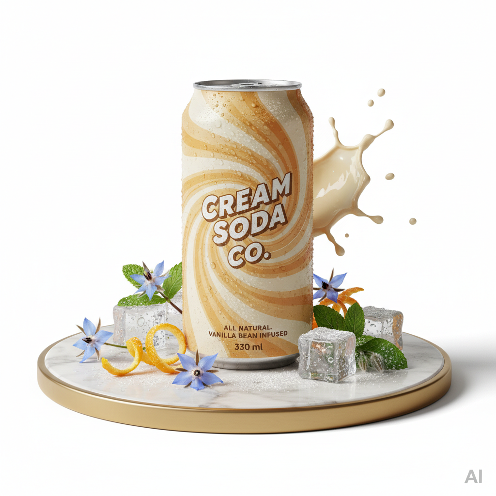 Cream Soda Can (330 ml)