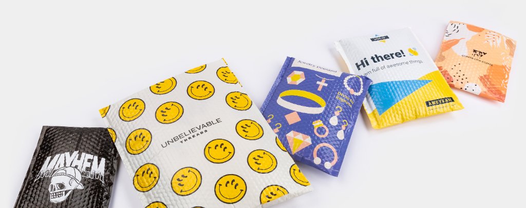 Custom Printed Bubble Mailers