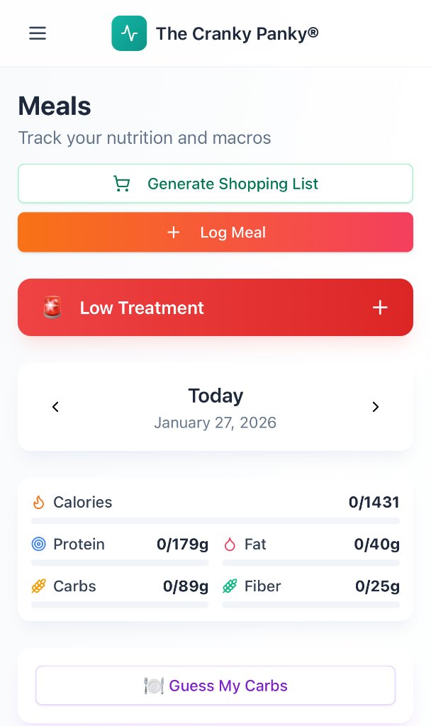 Meal tracking with macros