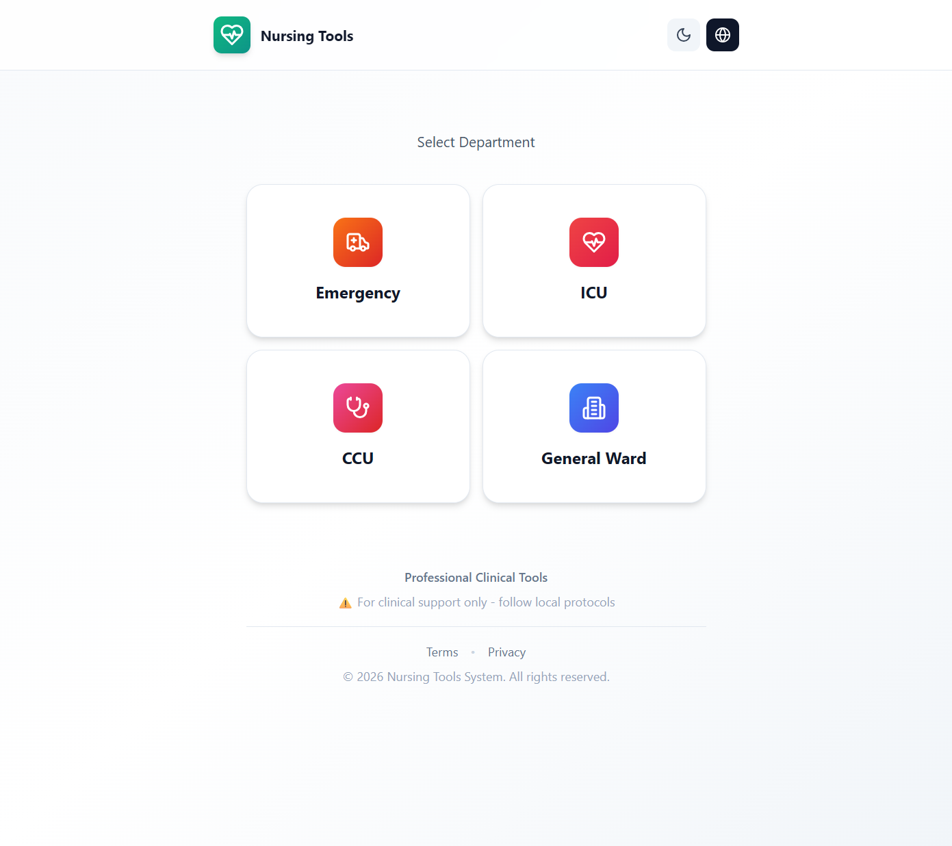 Nurse kit | Full Functional App template preview