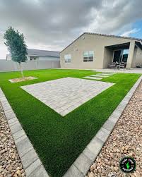 Fresh and vibrant turf
