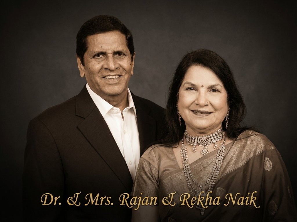 Dr. & Mrs. Rajan & Rekha Naik