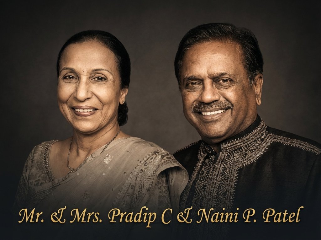 Mr. & Mrs. Pradip C & Naini P. Patel