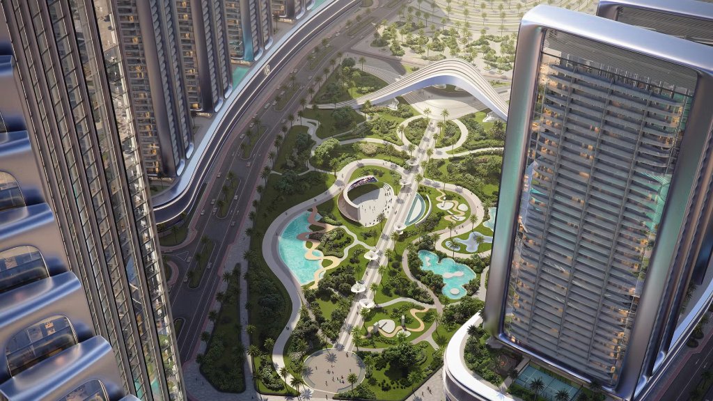 Modern Architecture Luxury Complex Dubai