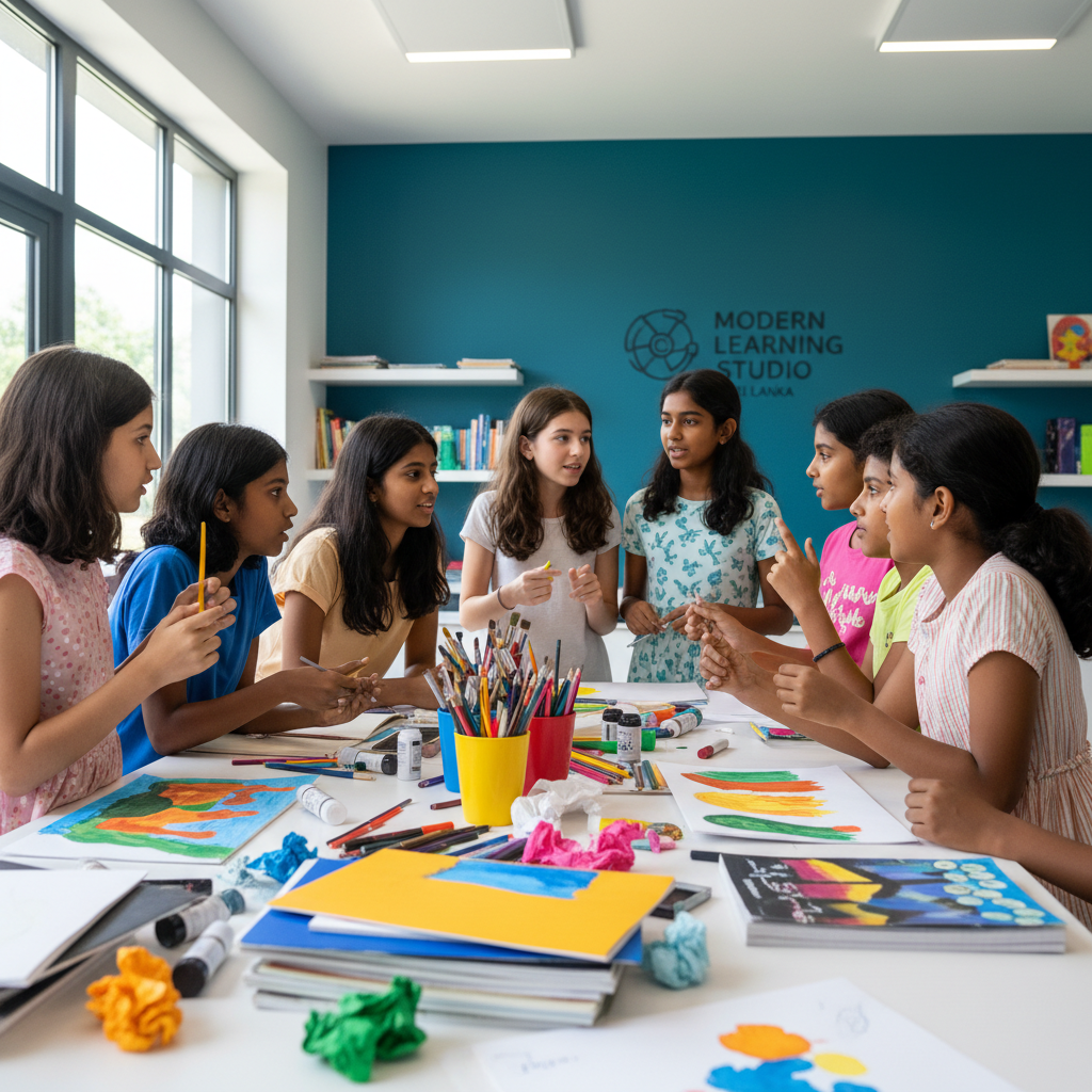 Teen speaking with leadership presence
