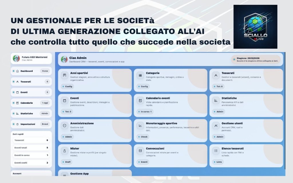 SCIALLO Live Calcio