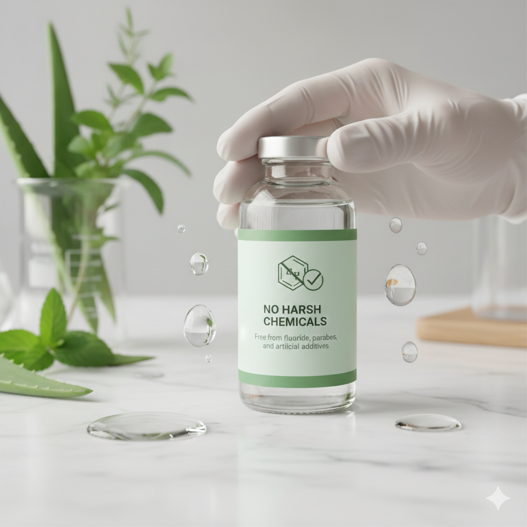 No Harsh Chemicals