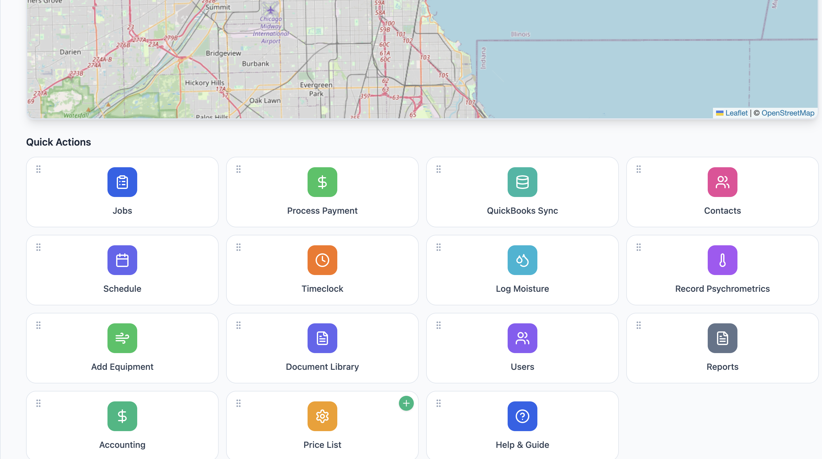 EZ Service Brands template preview