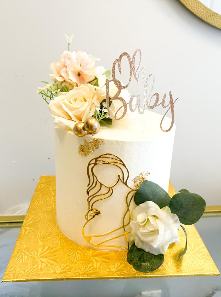 Mummy's Baby Shower Cake