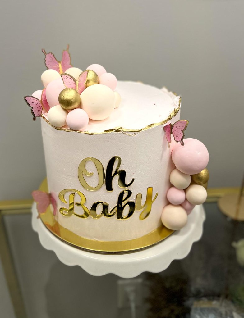 Oh Baby Butterfly Cake