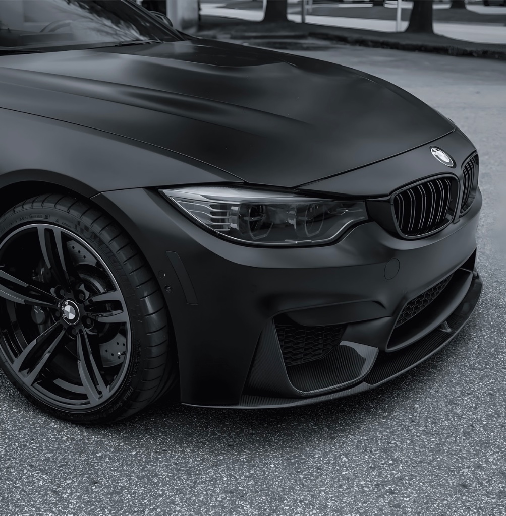 BMW Matte Black Wrap
