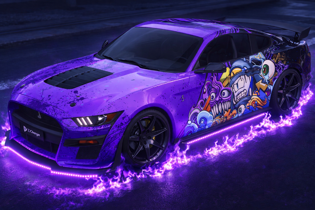 Monster Graffiti Design