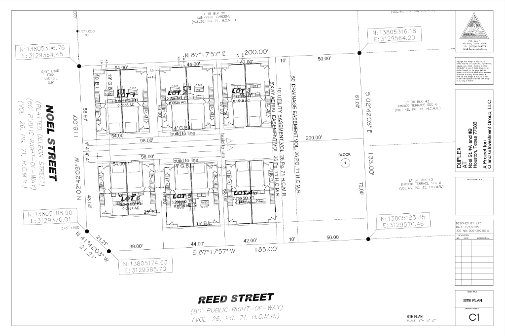 Primero Noel Site Plan Preview