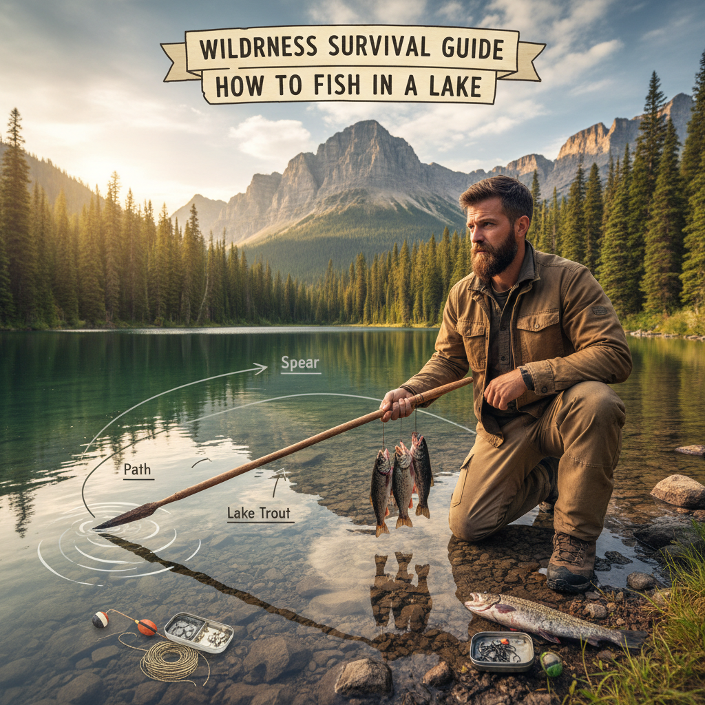Wilderness Survival Guide: How to Fish in a Lake